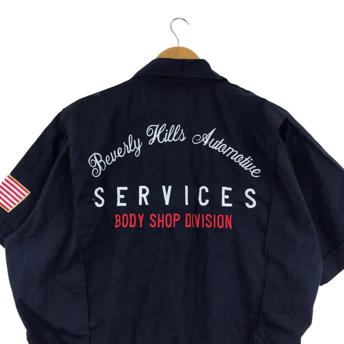 BMW Vintage BMW BEVERLY HILLS Automotive Service Coverall Size US XL / EU 56 / 4 - 8 Thumbnail