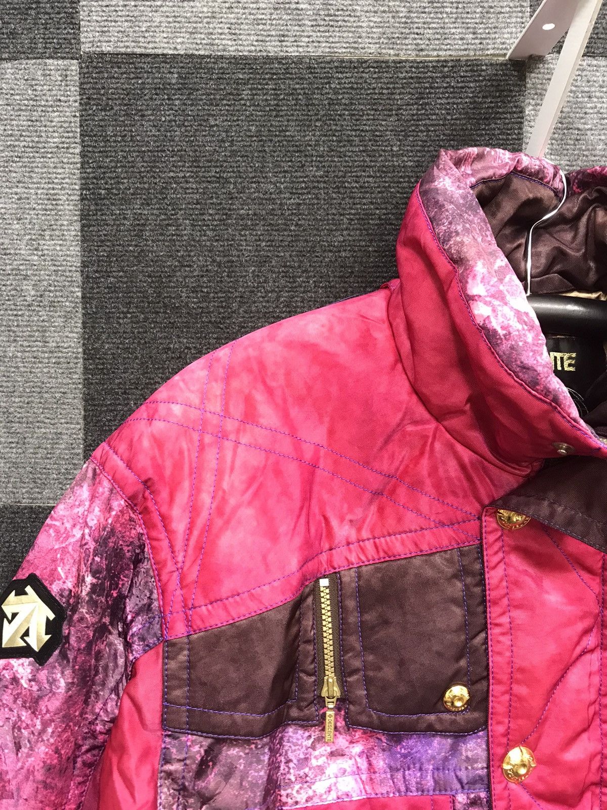 Descente × Vintage Vintage DESCENTE Glaxy Motive Ski Jacket Size US M / EU 48-50 / 2 - 6 Thumbnail