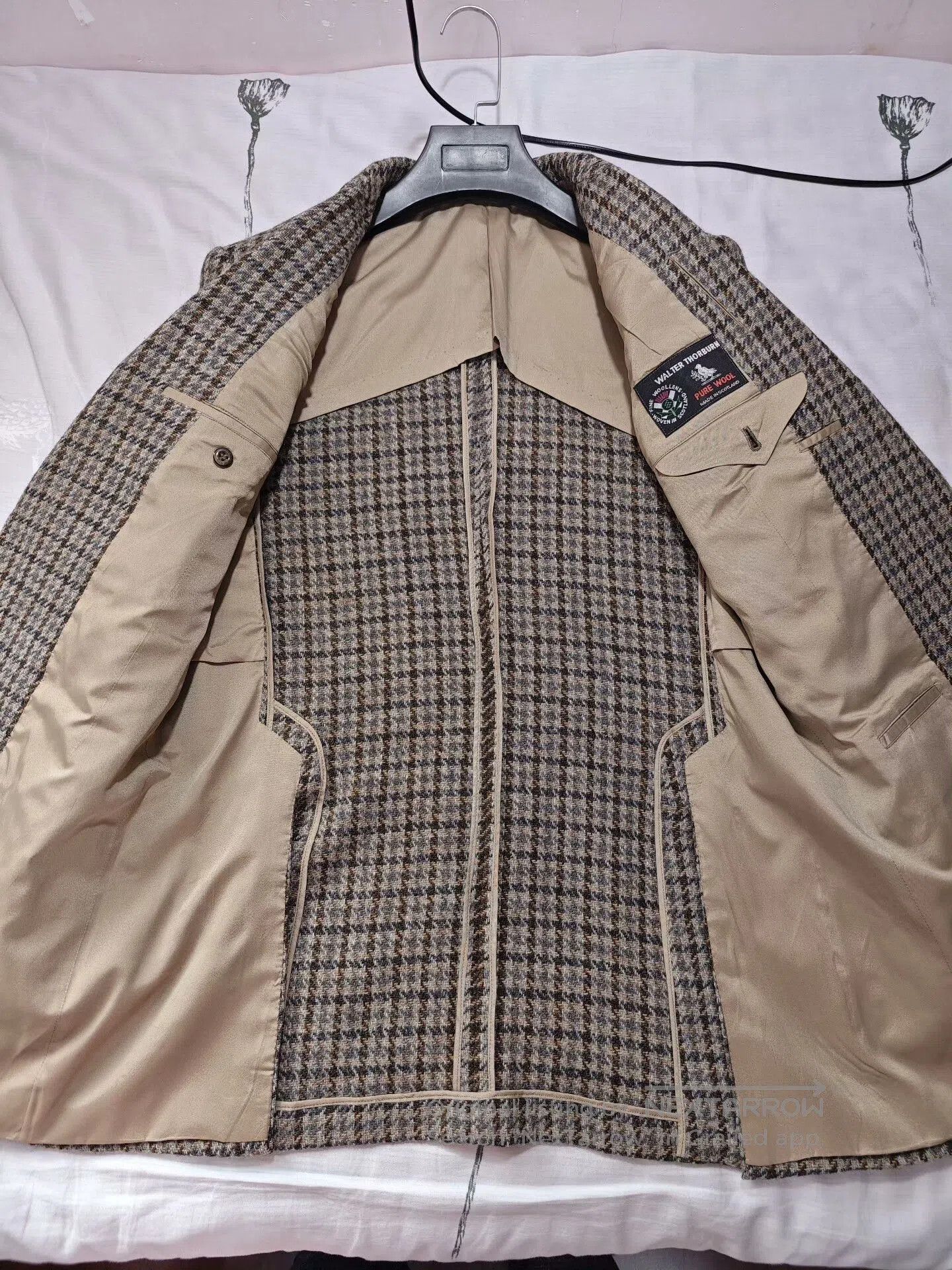Japanese Brand Walter Thorburn Houndstooth Blazer Jacket. Size US M / EU 48-50 / 2 - 6 Thumbnail