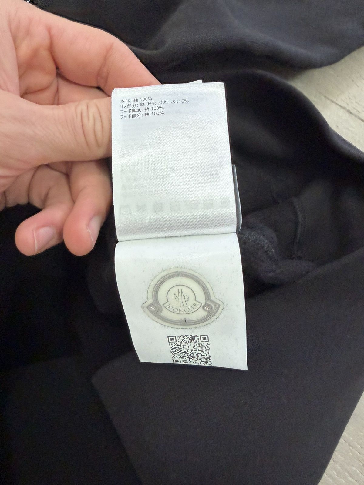 Moncler Moncler Crystal Logo Hoodie Size US M / EU 48-50 / 2 - 9 Thumbnail