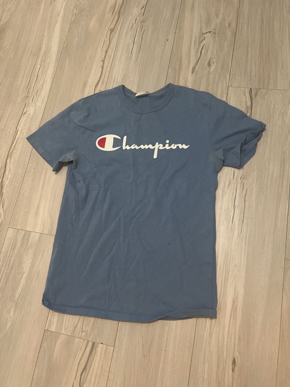 Champion Blue Champion Shirt Size US S / EU 44-46 / 1 - 1 Thumbnail