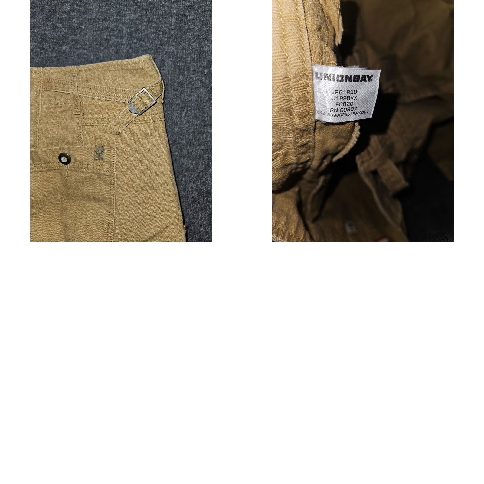 Vintage VINTAGE Unionbay Pants Womens 9 Khaki Ultra High Rise Buckle Strap Pleated Casual New Size 30" / US 8 / IT 44 - 9 Thumbnail