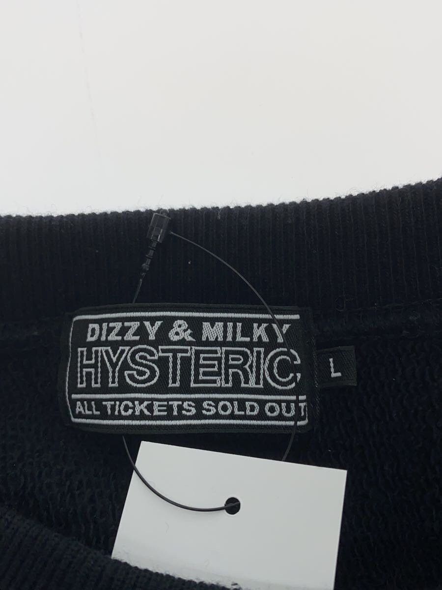 Hysteric Glamour Dynamite Angel Cotton Sweatshirt Black