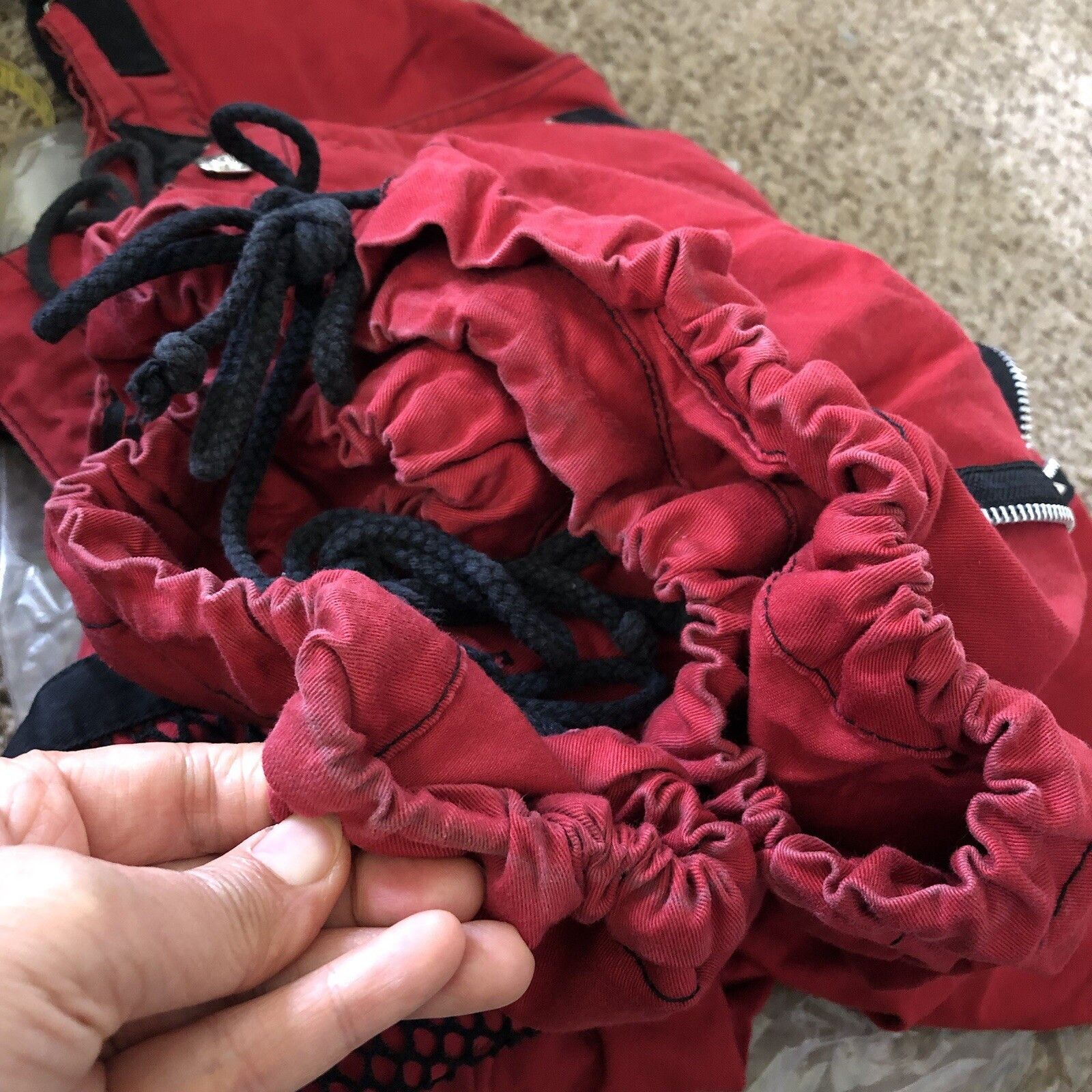 Tripp NYC Tripp NYC Y2K Baggy Bondage Red Pants L Goth Grunge Punk Size US 36 / EU 52 - 16 Thumbnail