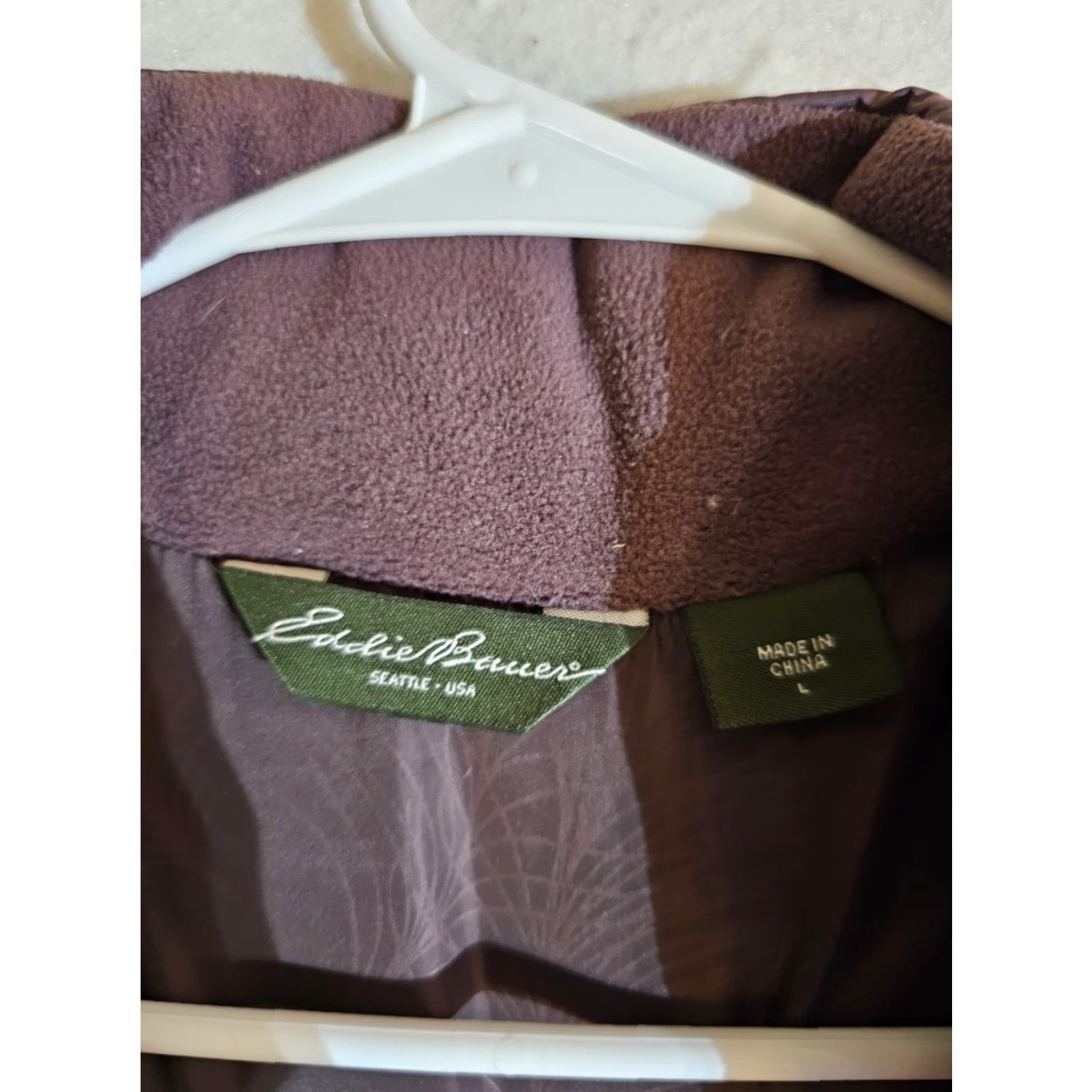 Eddie Bauer Eddie Bauer Classic Quilted Puffer Parka Coat EB550 Goose Down Womens Size Large Plum Purple Long Coat Parka Mountain 90s Outdoor Size L / US 10 / IT 46 - 3 Thumbnail