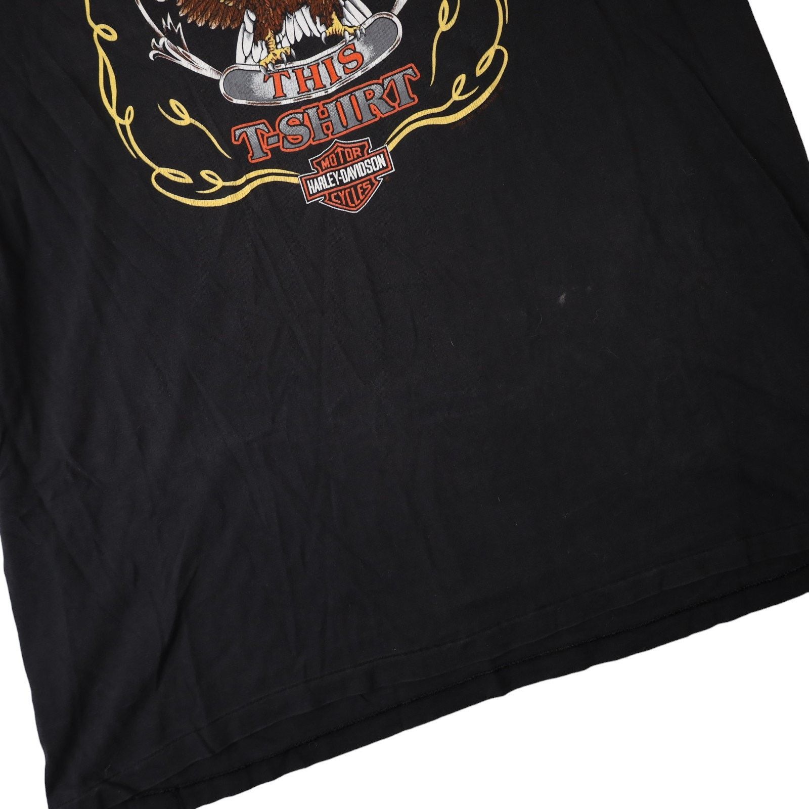 Harley Davidson × Vintage Vintage 1989 Harley Davidson "I Dont Just Own The T Shirt" Size US XXL / EU 58 / 5 - 3 Thumbnail