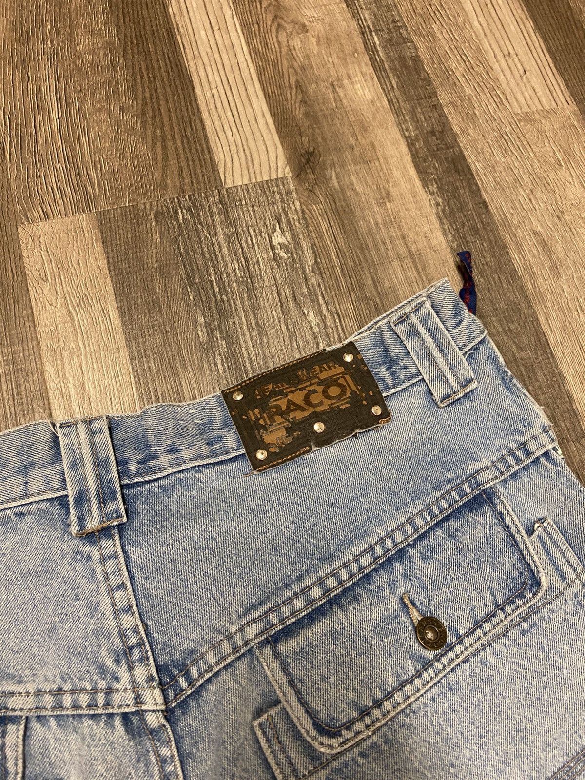 Vintage Vintage Paco Jeans Baggy Embroidered Jnco Y2K Denim girbaud Size US 34 / EU 50 - 9 Thumbnail