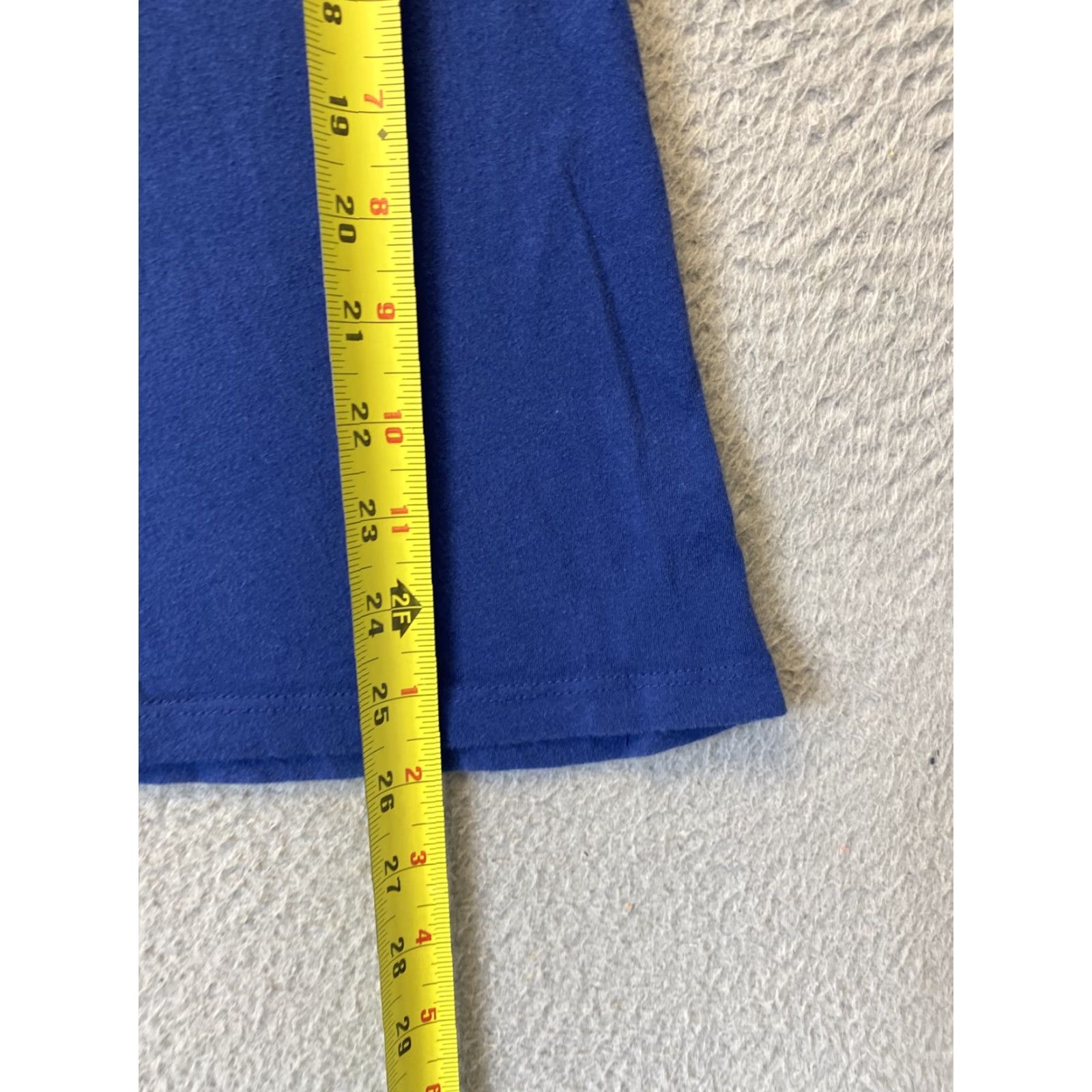 Vintage VINTAGE? (no) Original League Cal State San Marcos T-Shirt Blue Women M Adult Regular Short Sleeve College Tee 47-70 Size M / US 6-8 / IT 42-44 - 6 Thumbnail