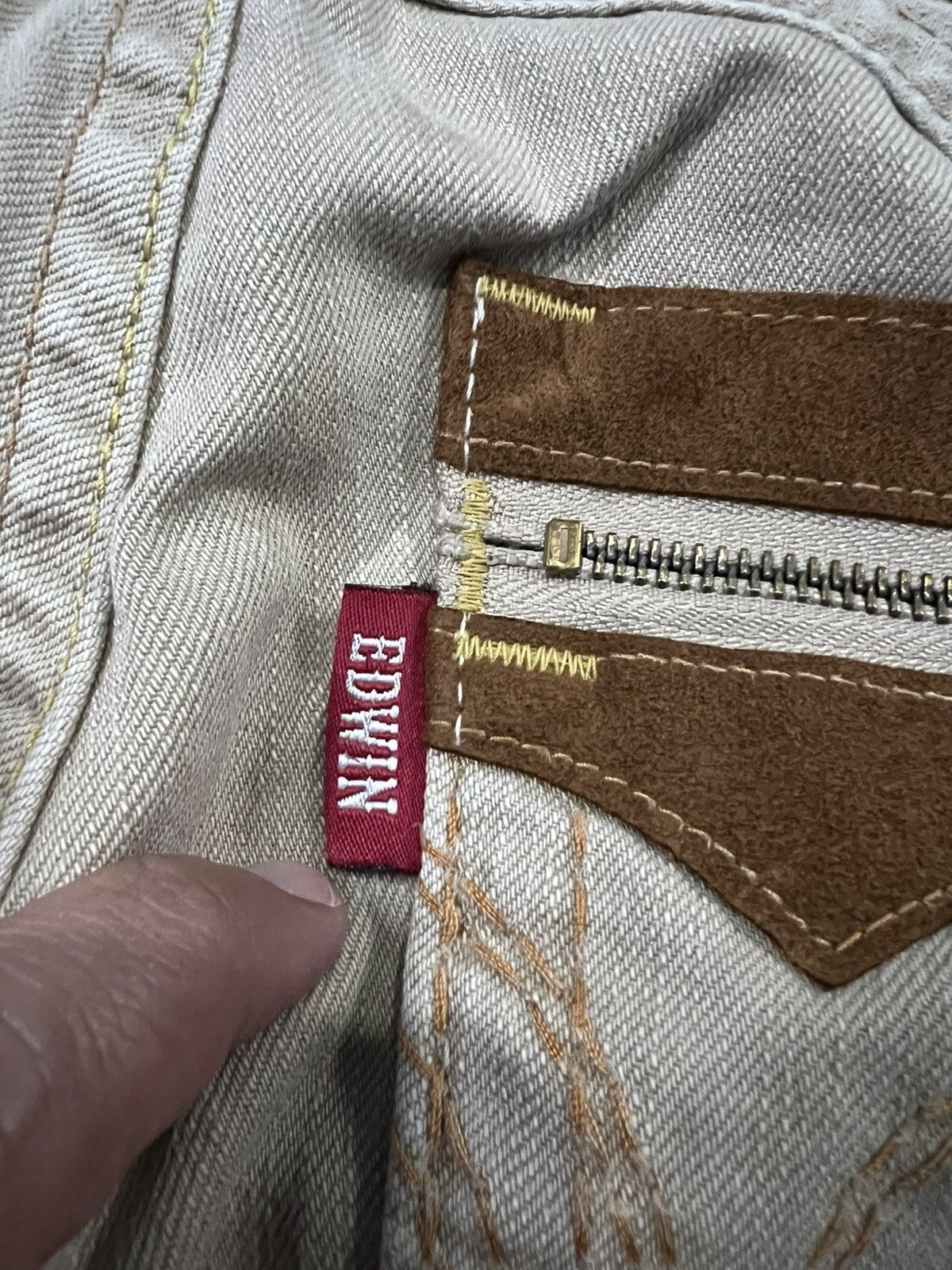 Edwin × If Six Was Nine × Seditionaries FLARE EDWIN EXCLUSIVE VINTAGE BUFFALO HEAD RARE JEANS Size US 31 - 15 Thumbnail