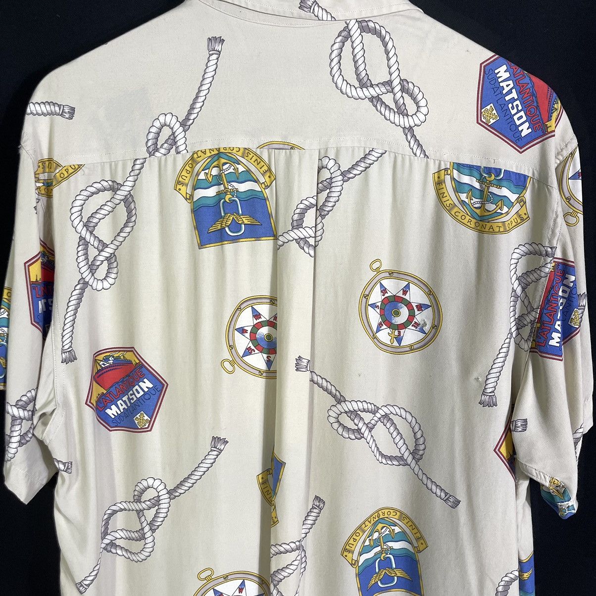 Vintage Rare! Vintage 90s Bonia Nautical Sailing Baroque Shirt Size US M / EU 48-50 / 2 - 8 Thumbnail