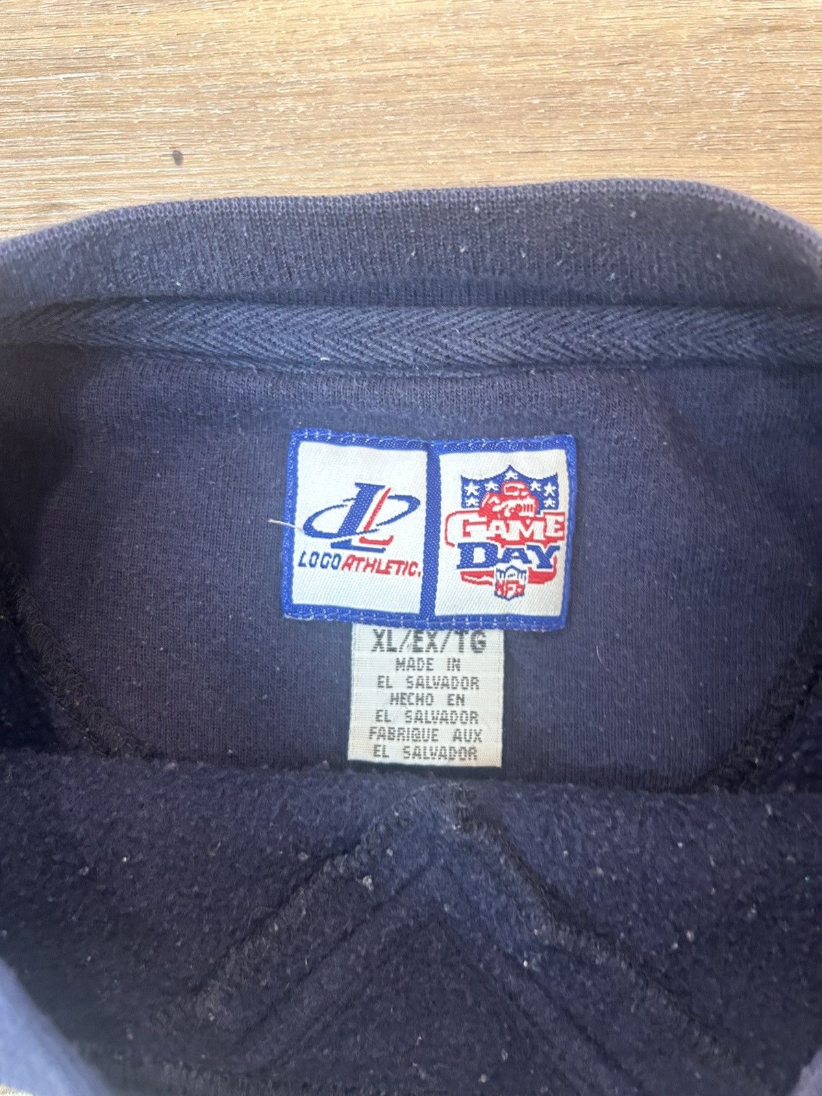 Vintage Navy Blue St. Louis Rams Crewneck Size US XL / EU 56 / 4 - 4 Thumbnail