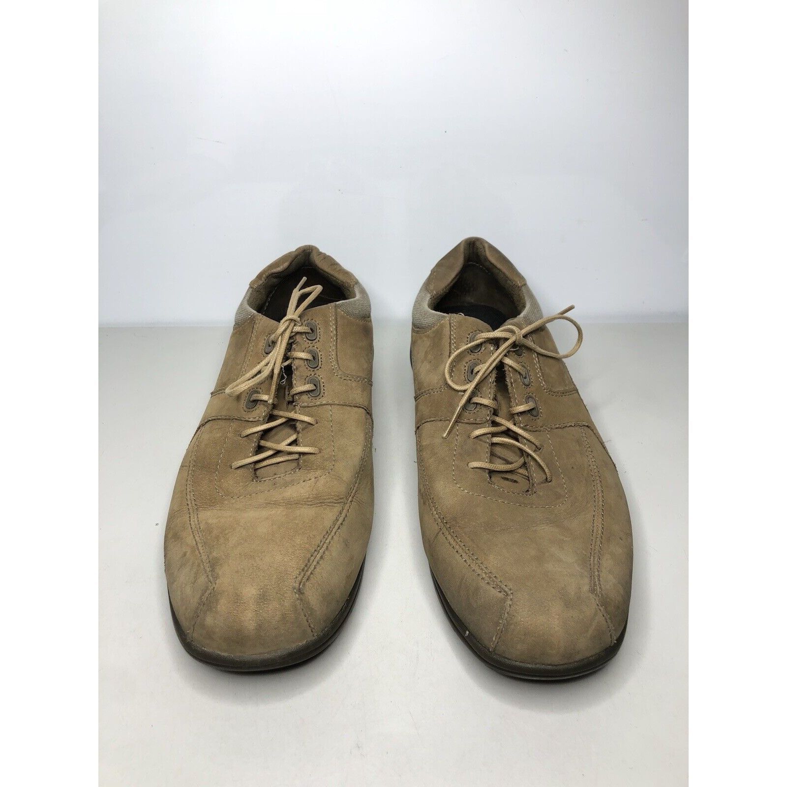 Other Abeo Mason Tan Leather Casual Comfort Lace Up Oxford Shoes M Size US 9 / EU 42 - 6 Thumbnail