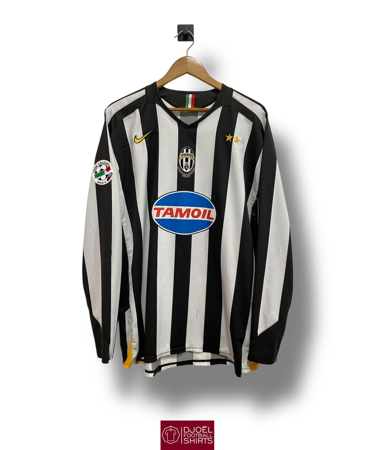 Juventus 2005 Home L/S DEL PIERO #10 Maglia Calcio Serie-A