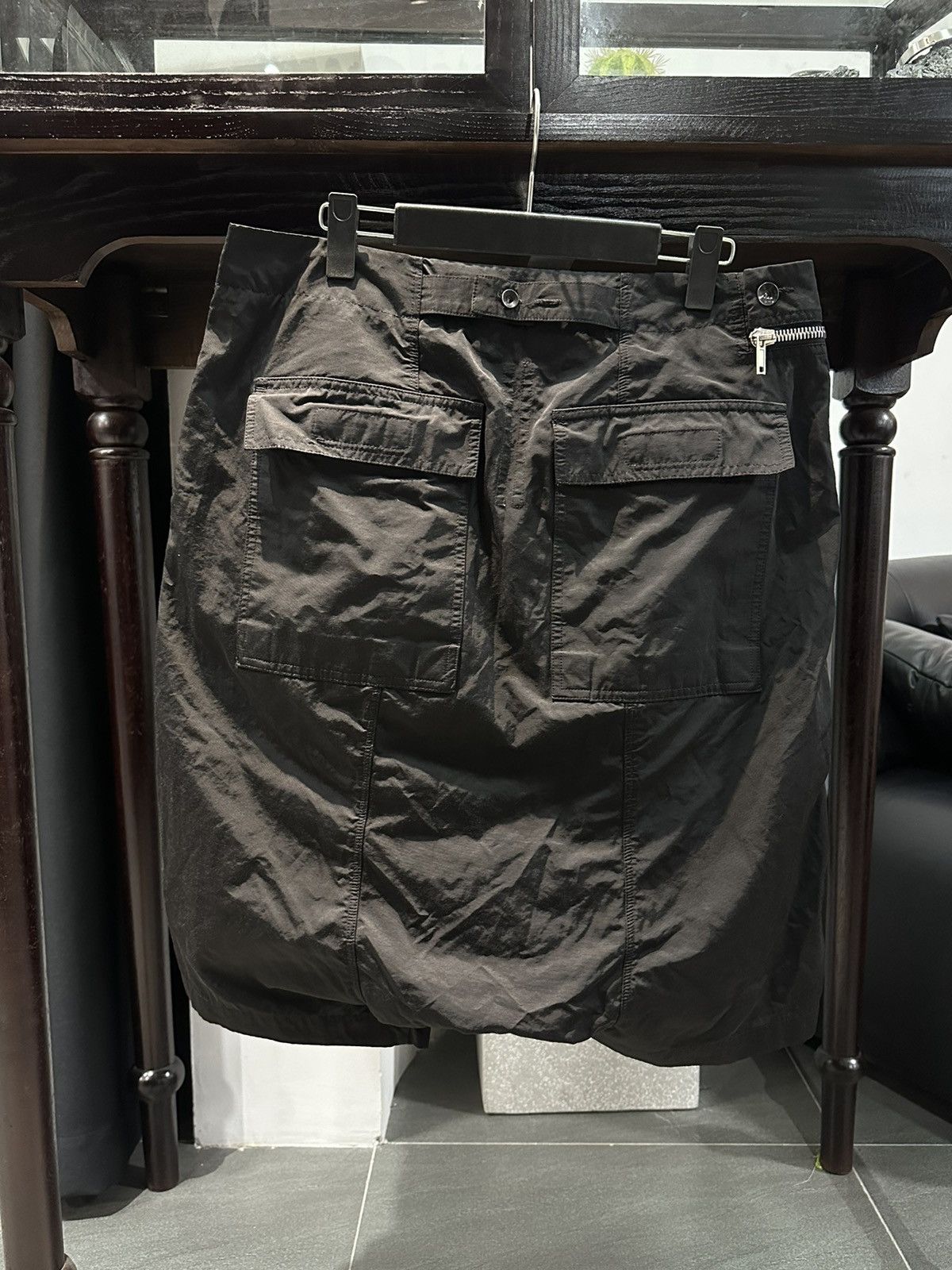 Rick Owens Drkshdw Rick Owens Drkshdw FW17 AirCut Shorts Size US 33 - 2 Thumbnail