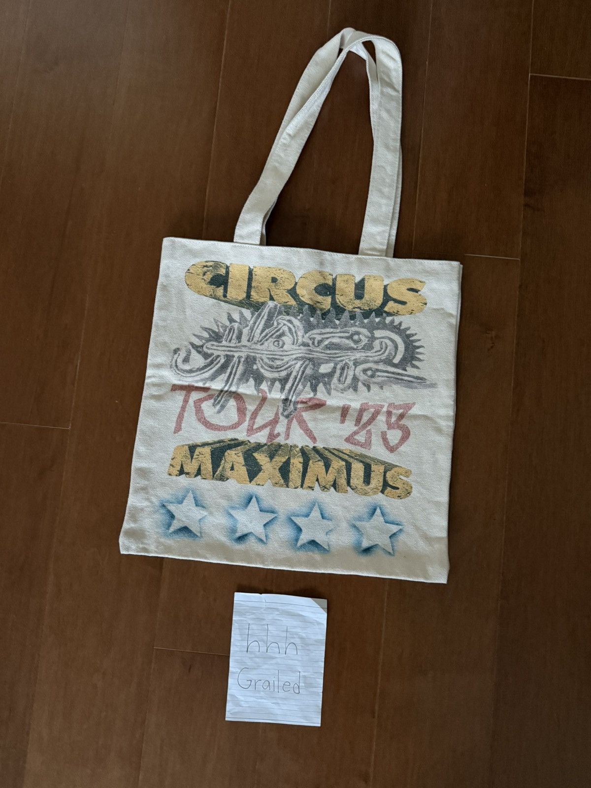 Travis Scott UTOPIA Tote Bag Circus Maximus Tour TRAVIS SCOTT Size ONE SIZE - 2 Thumbnail