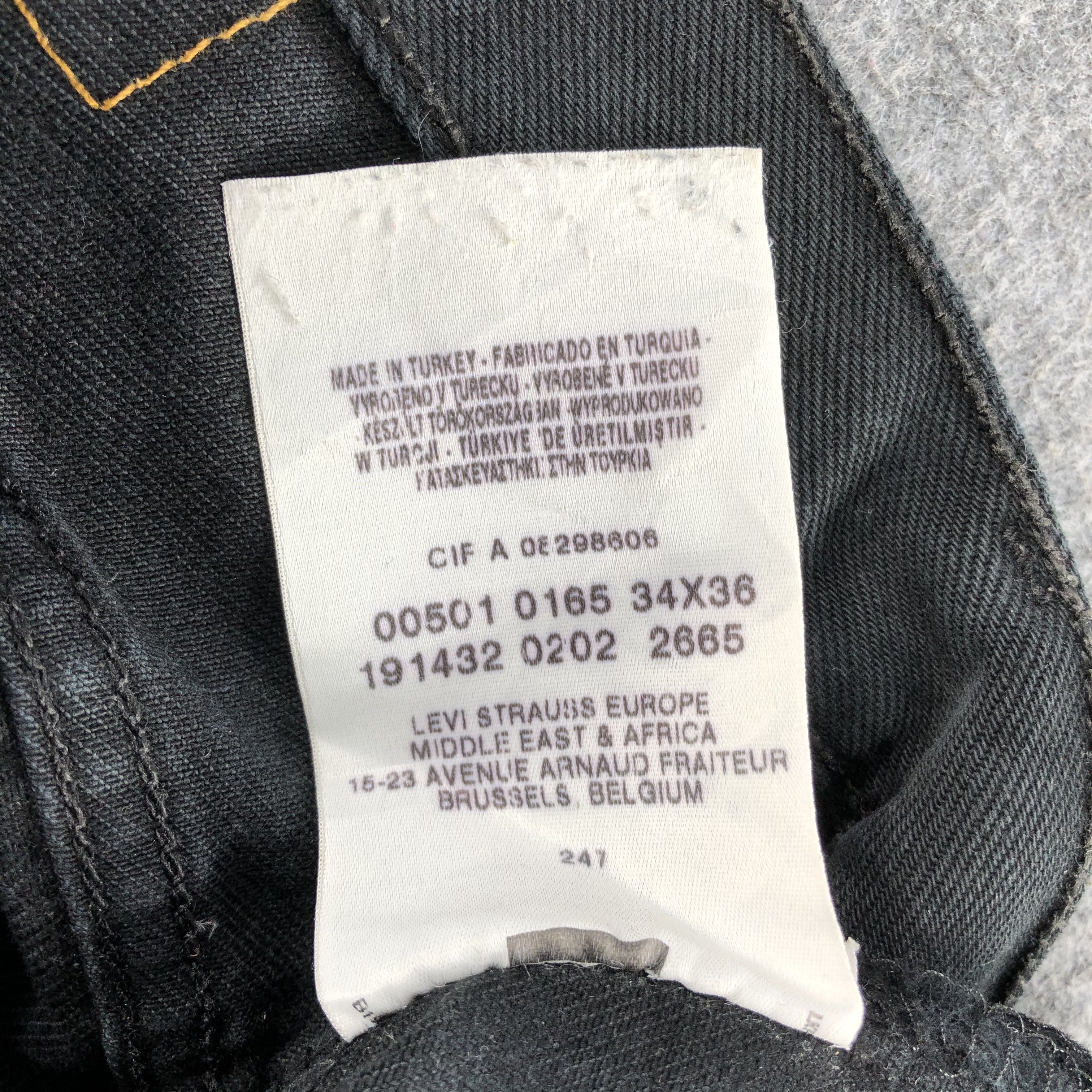 Levi's 90s Vintage Levis 501 Earth Tone Jeans-J1650 Size US 34 / EU 50 - 17 Thumbnail