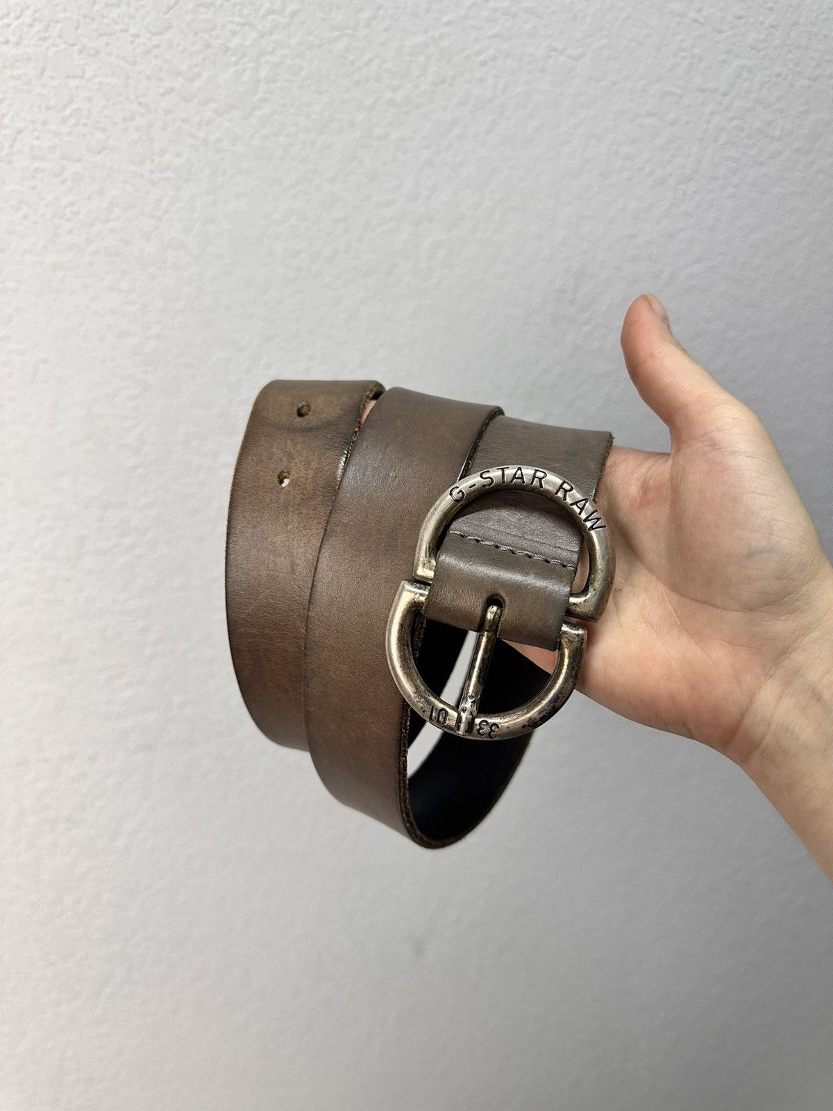 G-Star Vintage Belt B.B.Simon leather Avantgarde Hysteric Glamour Size ONE SIZE - 5 Thumbnail