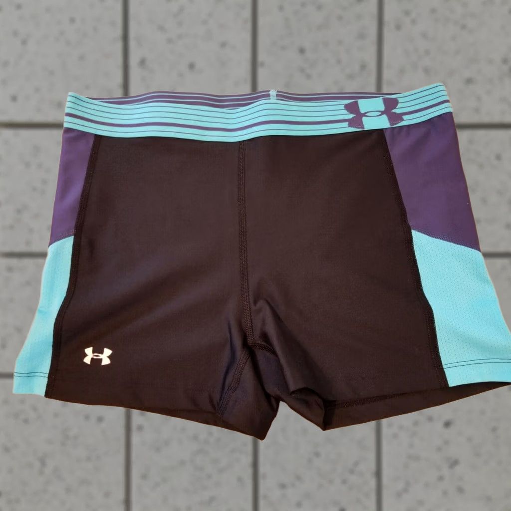 Under Armour Womens Under Armour Shorts Medium Black Athletic Gym Workout Size 32" / US 10 / IT 46 - 1 Thumbnail