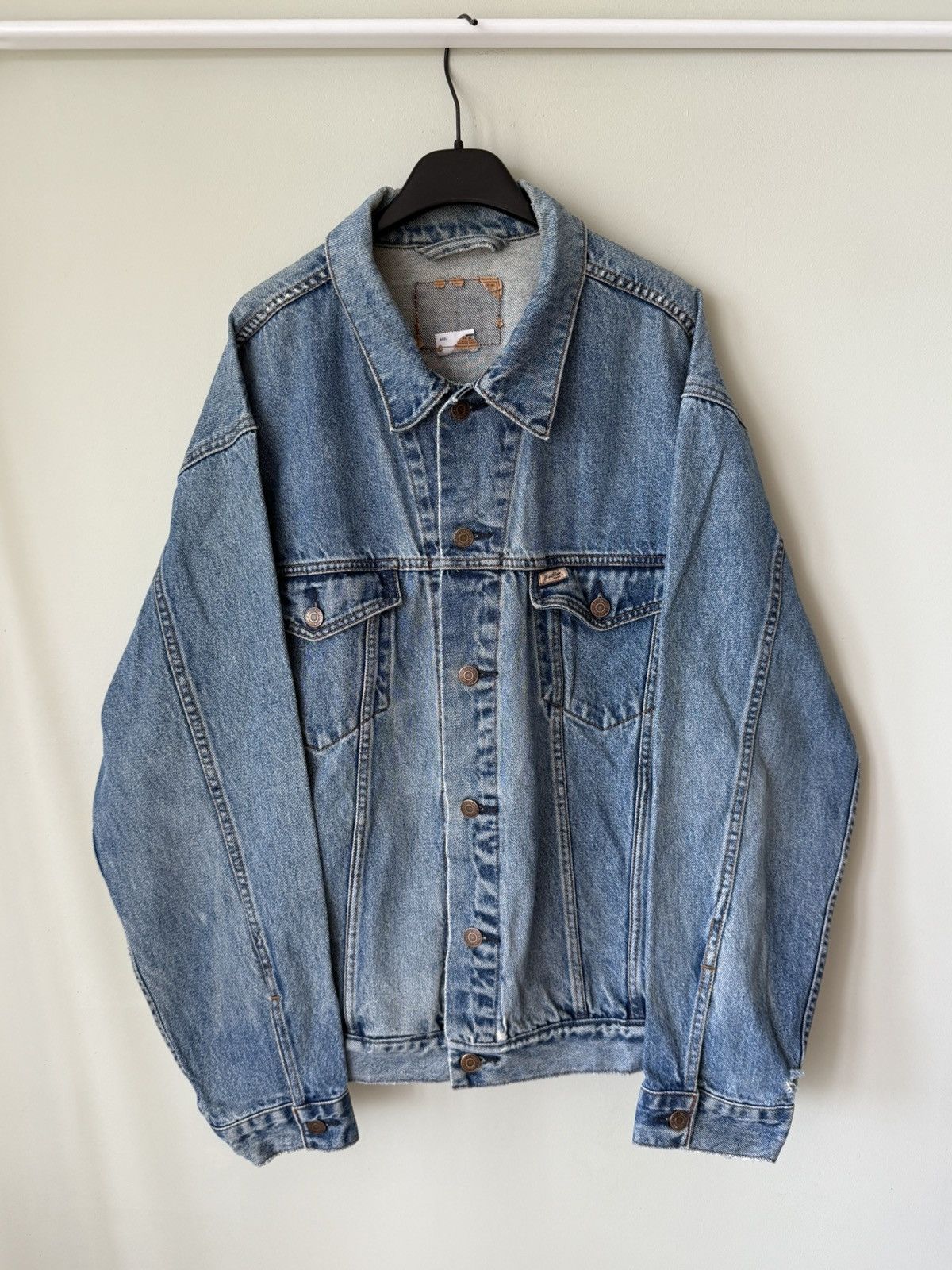 Levi's 2000’s Levi’s Signature denim trucker jacket vintage Size US XL / EU 56 / 4 - 1 Thumbnail