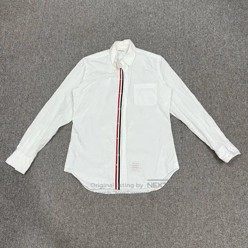 Other Thom Browne White Cotton Men's Shirt . Size US M / EU 48-50 / 2 - 1 Thumbnail