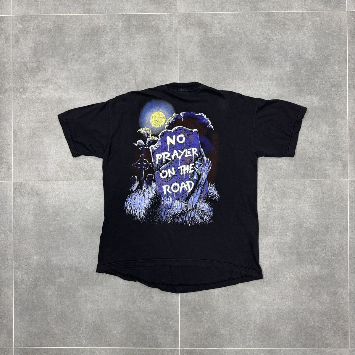 Iron Maiden × Vintage Vintage Iron Maiden 1990 Rare 90s T-Shirt Size L Size US L / EU 52-54 / 3 - 14 Thumbnail