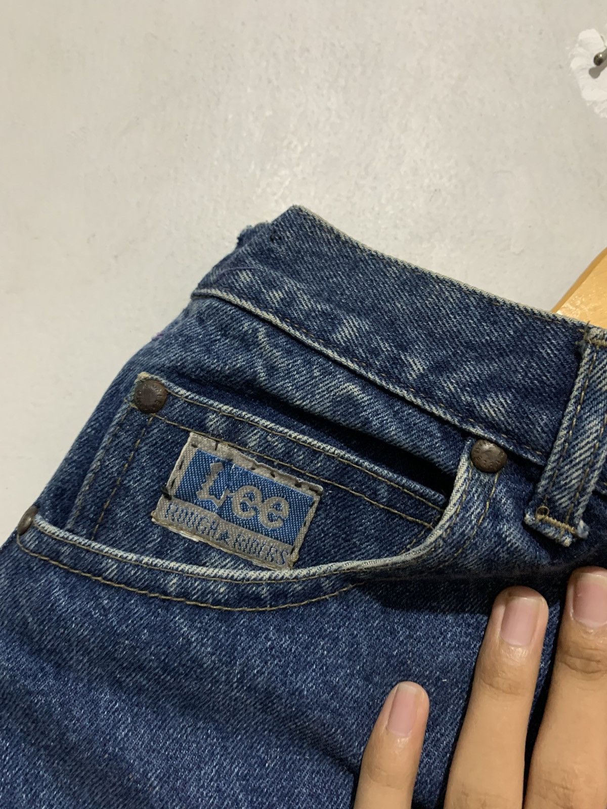 Lee Pants Denim Jeans Lee Rough Riders Vintage 80s Original Size US 30 / EU 46 - 5 Thumbnail
