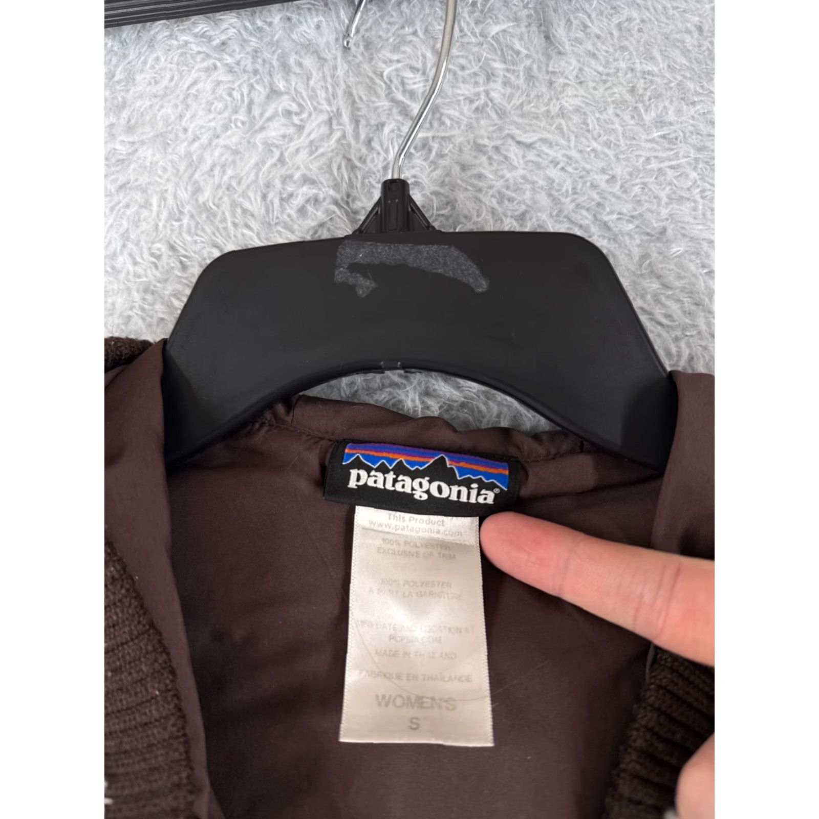 Patagonia Patagonia Jacket Women Small Brown Beige Conejo Hooded Vest Full Zip Polyester Lining Fleece Zipper Vintage Yes Regular Size S / US 4 / IT 40 - 6 Thumbnail