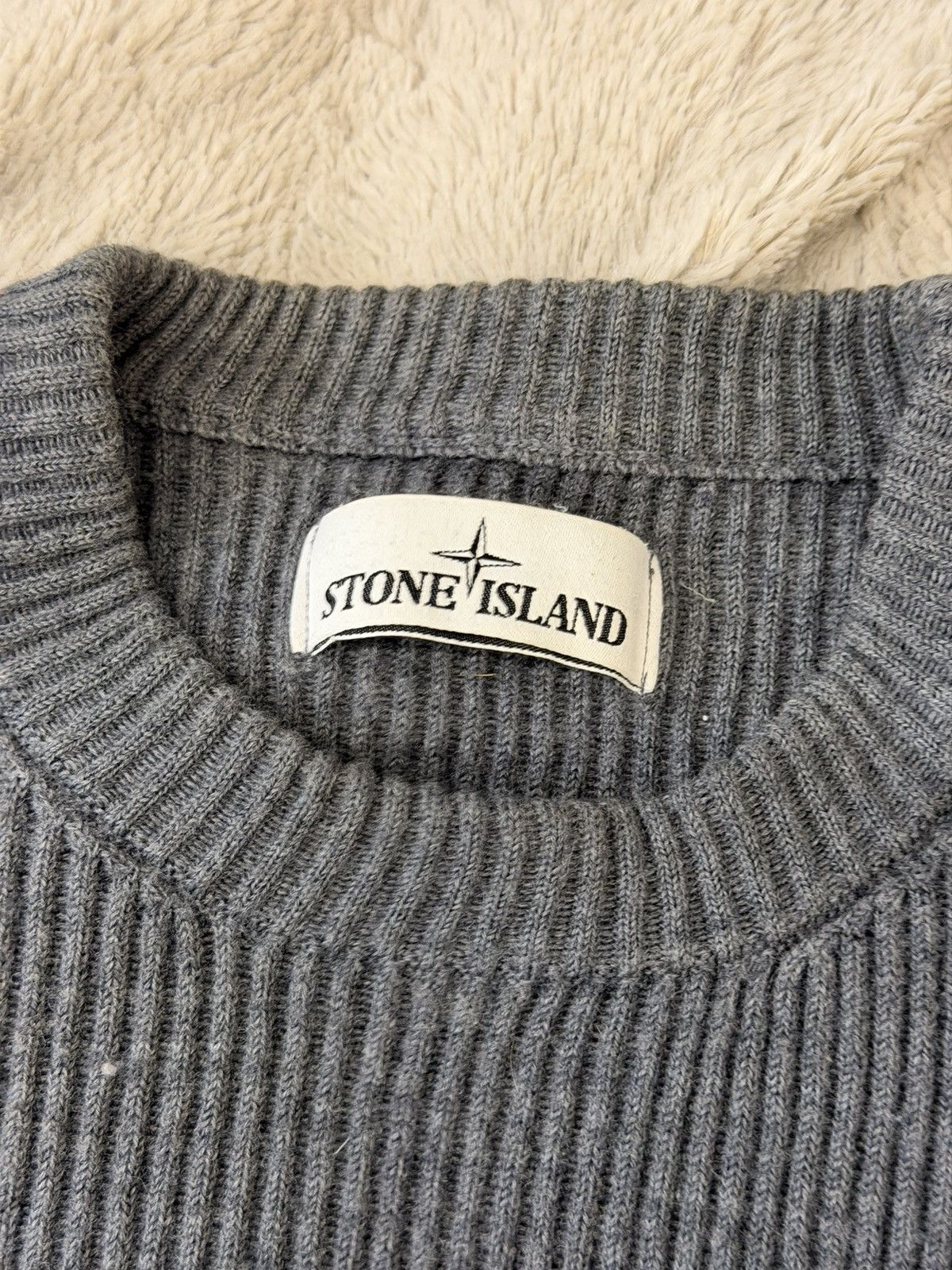 Stone Island Stone Island Wool Grey Crewneck Size US M / EU 48-50 / 2 - 4 Thumbnail