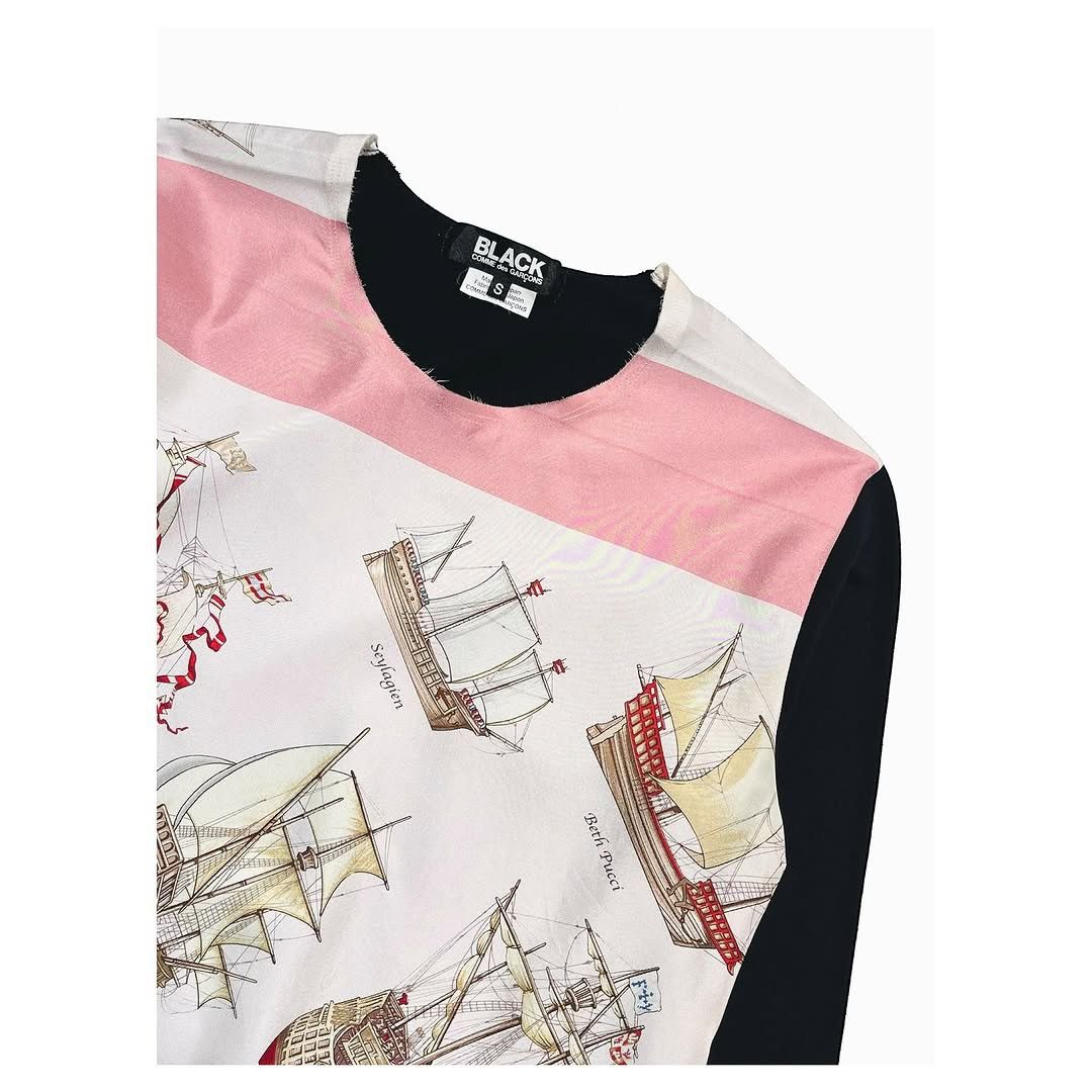Comme des Garcons Black BLACK Comme Des Garçons AD2013 Tee Size US S / EU 44-46 / 1 - 2 Thumbnail