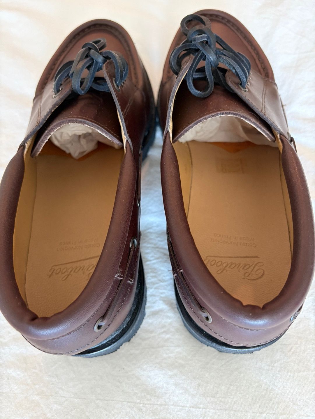 Paraboot Chimey Lis Ebony UK 9.5 Size US 10.5 / EU 43-44 - 4 Thumbnail