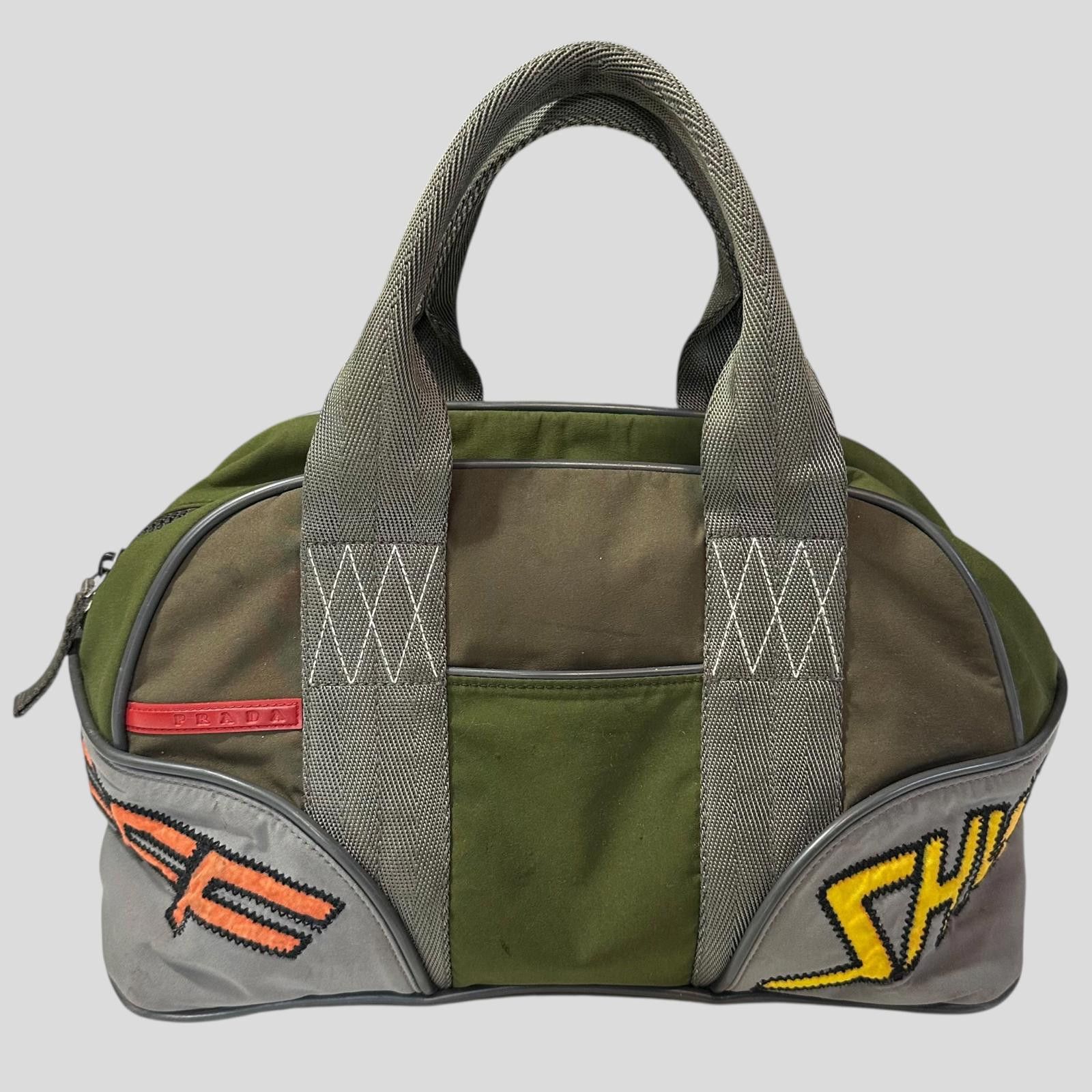 Prada Prada Sport 00’s Shwfff Moto Bowling Handbag Size ONE SIZE - 1 Thumbnail