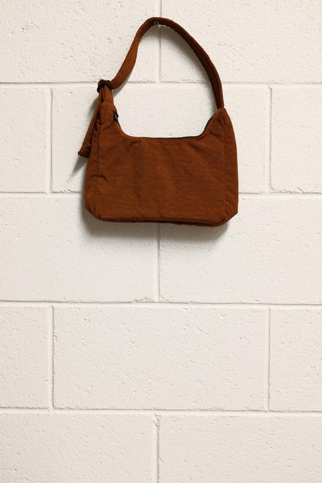 Unknown London Rust Brown Shoulder Bag with Adjustable Strap Size ONE SIZE - 1 Thumbnail