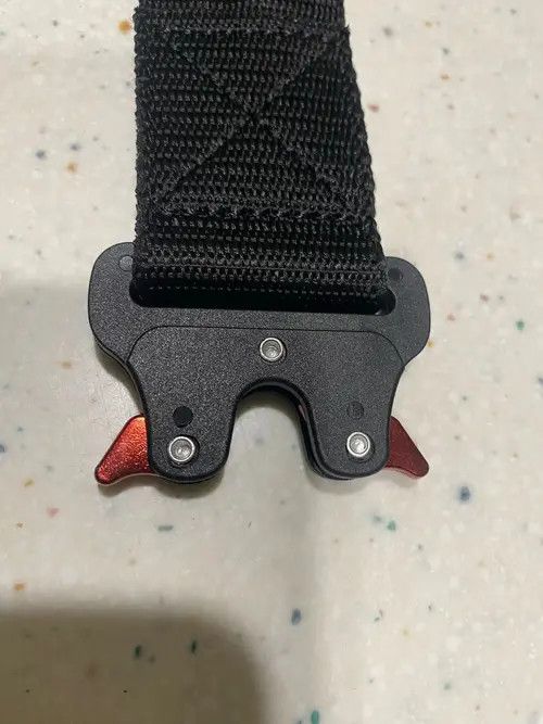 Other Black Rwd Colot Tactical Canvas Belt Size ONE SIZE - 2 Thumbnail