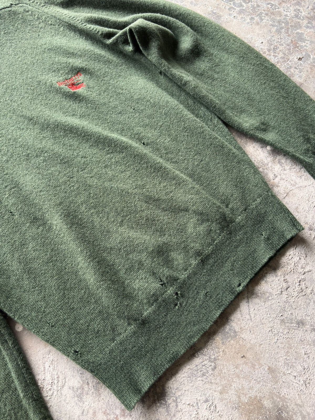 Burberry Burberry Distressed Knitwear Size US S / EU 44-46 / 1 - 6 Thumbnail