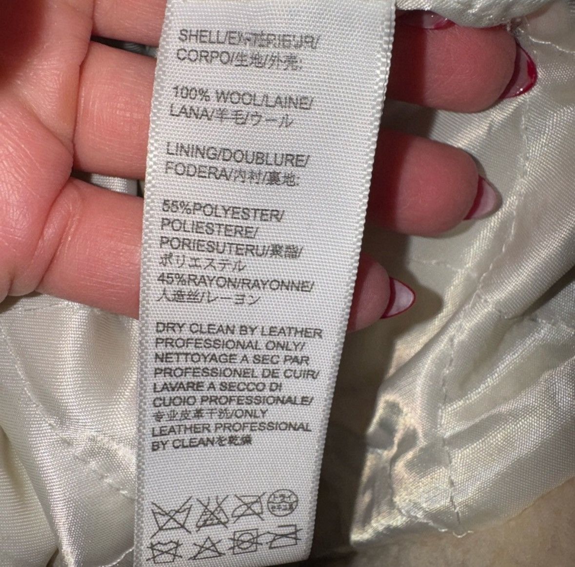 Rebecca Minkoff Rebecca Minkoff Brutus Biker Jacket in Ecru/Medium Size M / US 6-8 / IT 42-44 - 7 Thumbnail