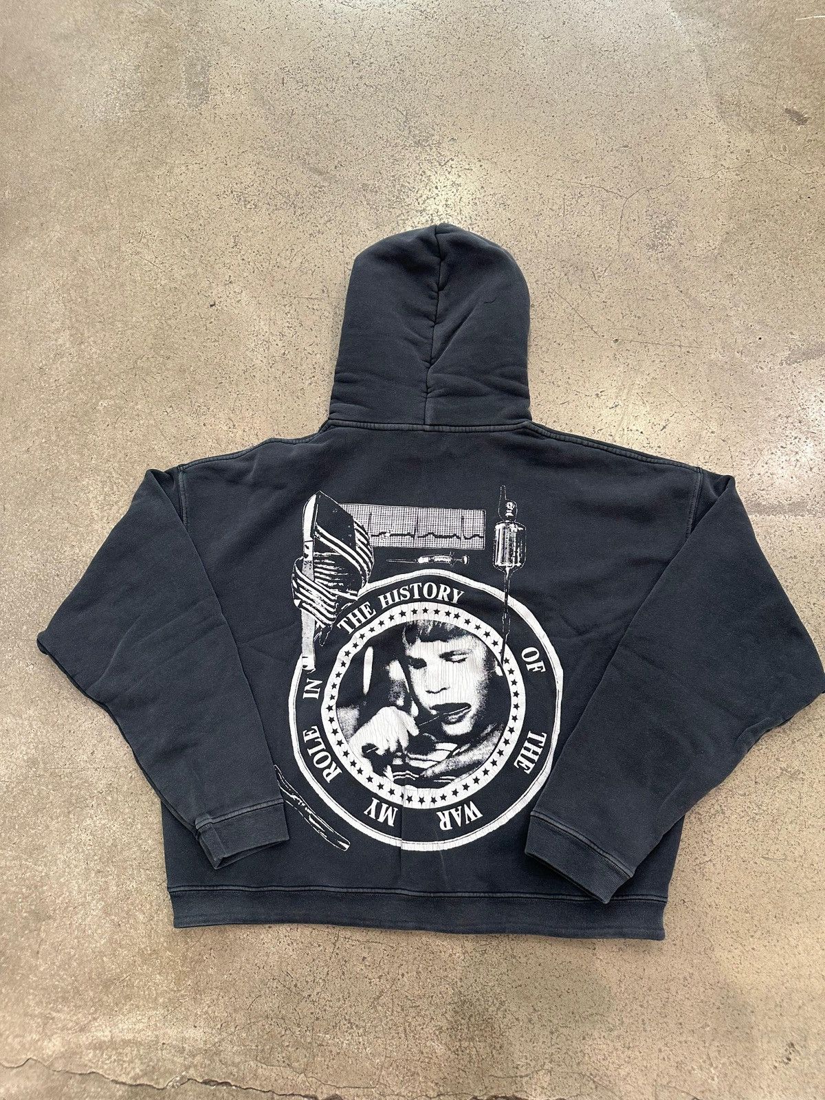 Enfants Riches Deprimes ENFANTS RICHES DEPRIMES - My Role In The War Hoodie Size US L / EU 52-54 / 3 - 2 Thumbnail