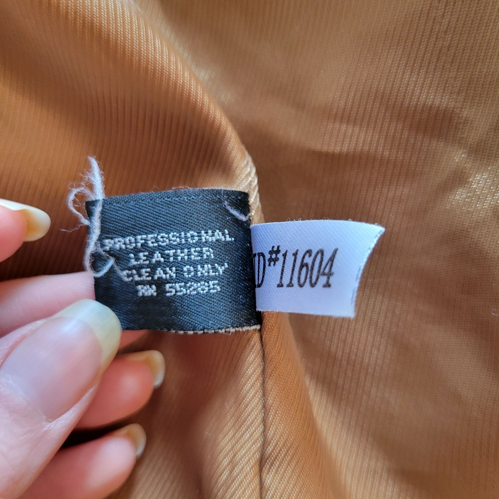 Express Express 11 12 Camel Tan Brown Leather Suede Button Up Trench Size M / US 6-8 / IT 42-44 - 7 Thumbnail