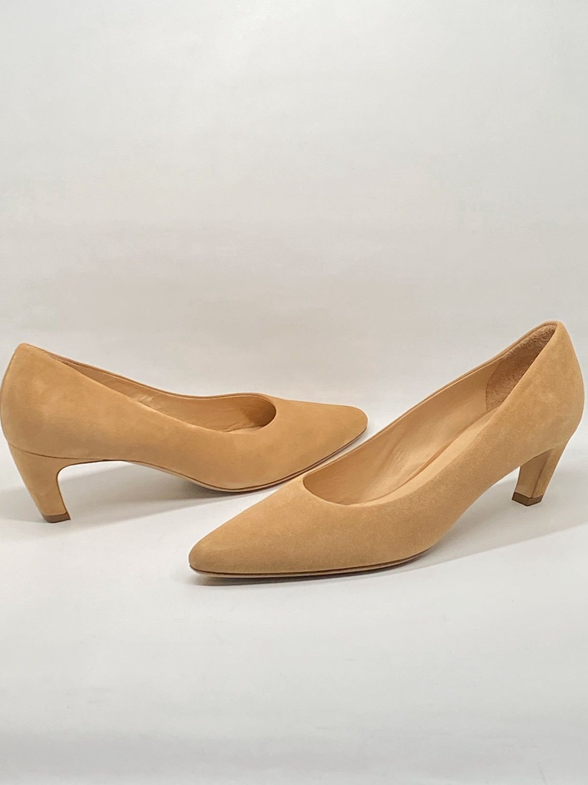 Gabriela Hearst Gabriela Hearst Peggy 50MM Suede Pumps size 40 Size US 10 / IT 40 - 3 Thumbnail