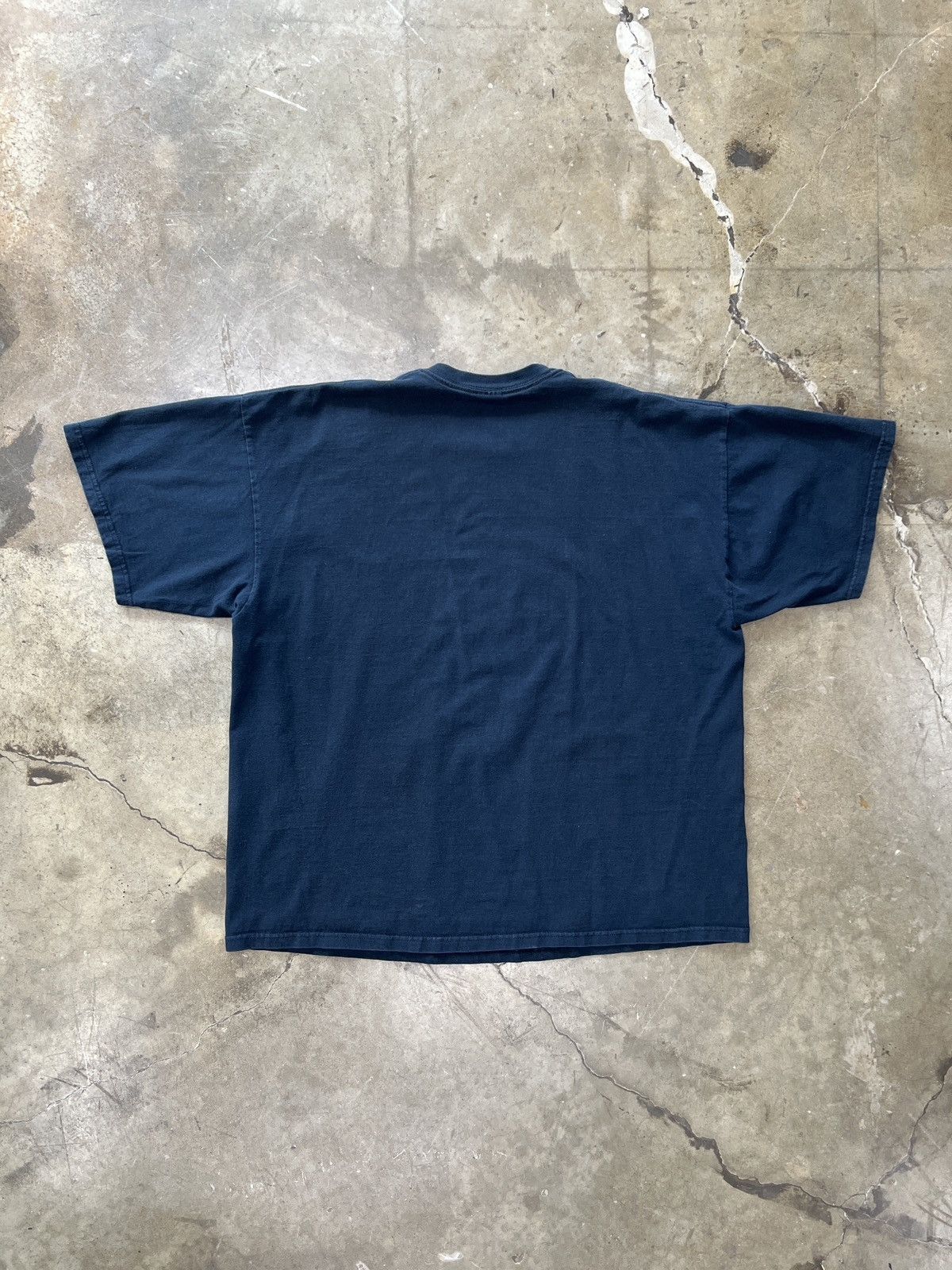 Vintage Vintage US Marine Corps Knife Skull Tee 2XL Size US XXL / EU 58 / 5 - 4 Thumbnail