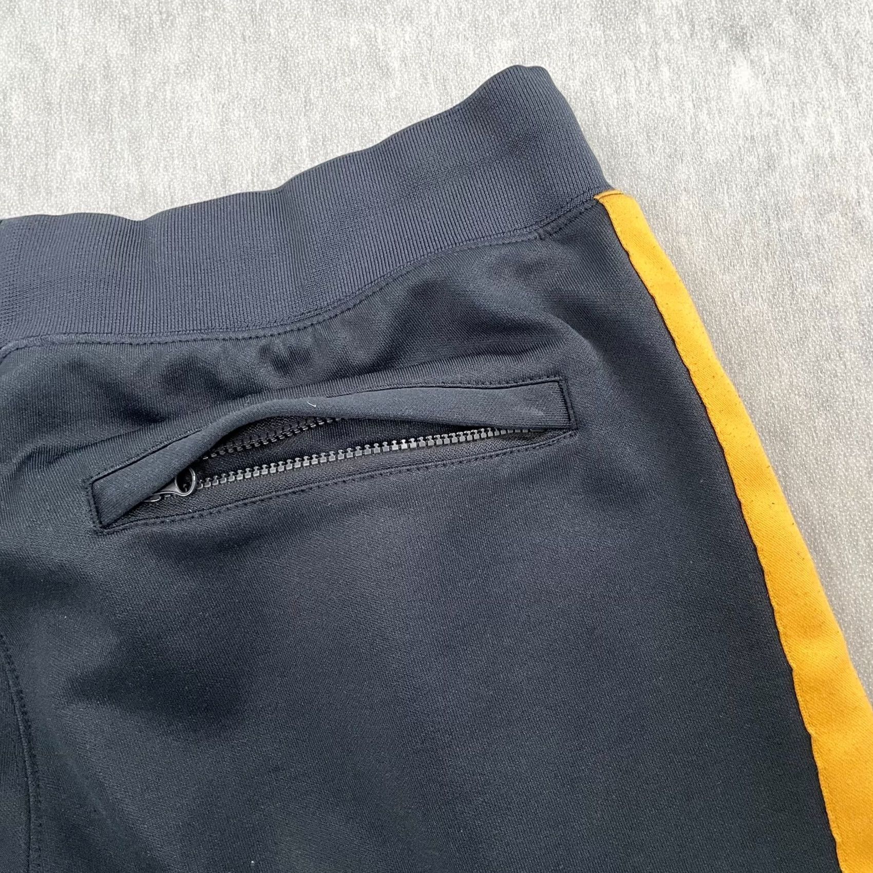 Psycho Bunny Psycho Bunny Pants Adult Large Black Side Stripe Jogger Sweatpants Logo Mens L Size US 33 - 4 Thumbnail