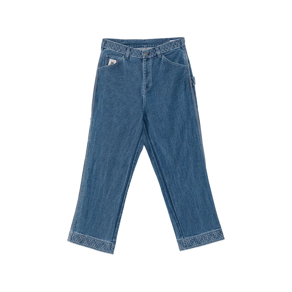 Bode Bode BLUE Denim - Regular & Straight-Leg Jeans Size US 32 / EU 48 - 1 Thumbnail