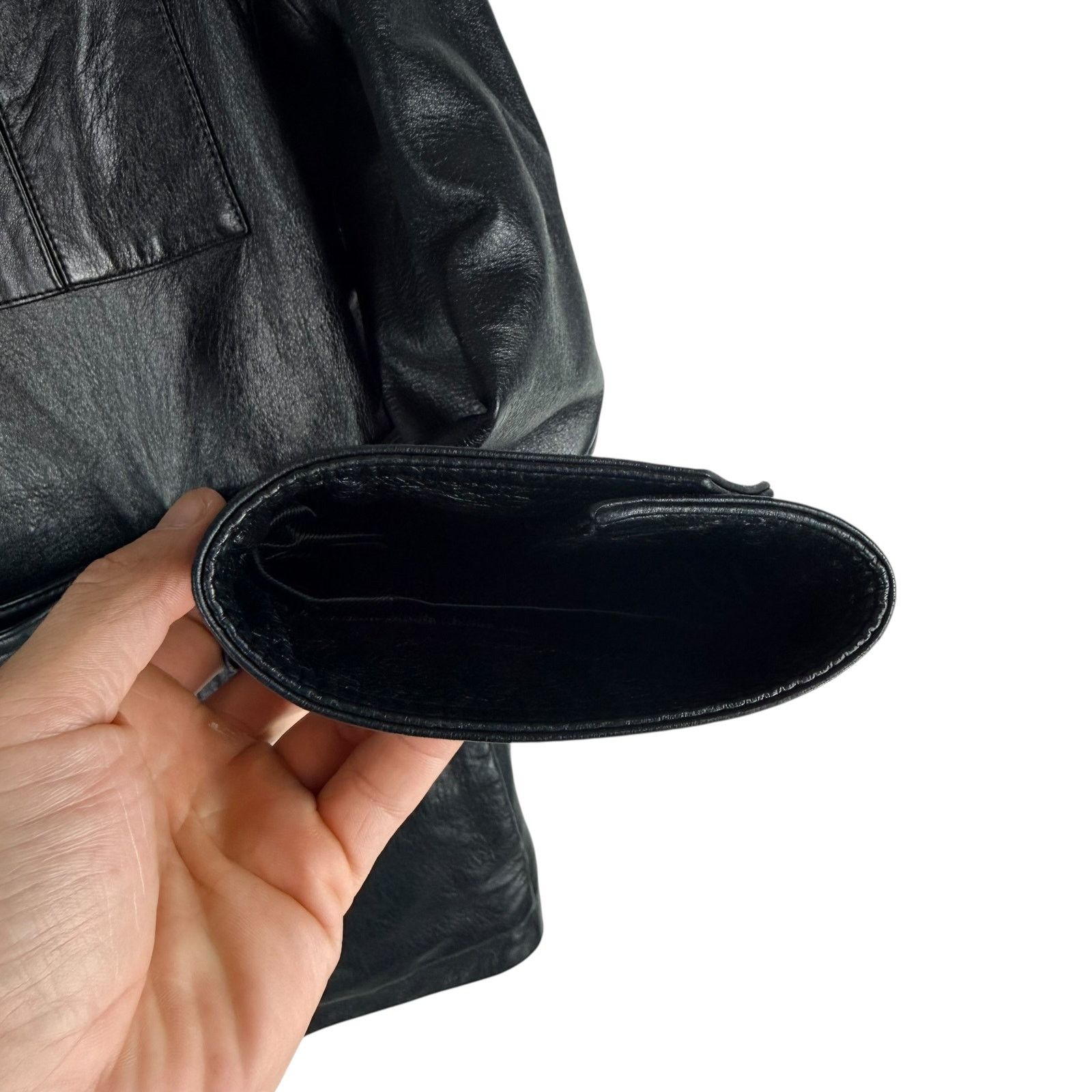 Saint Laurent Paris Saint Laurent Saharienne Lambskin Leather Belted Jacket Size US M / EU 48-50 / 2 - 8 Thumbnail