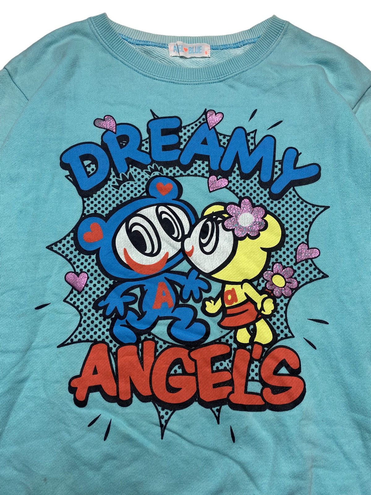 Angel Blue 1990s Angel Blue - Dreamy Angels Crewneck Size S / US 4 / IT 40 - 2 Thumbnail