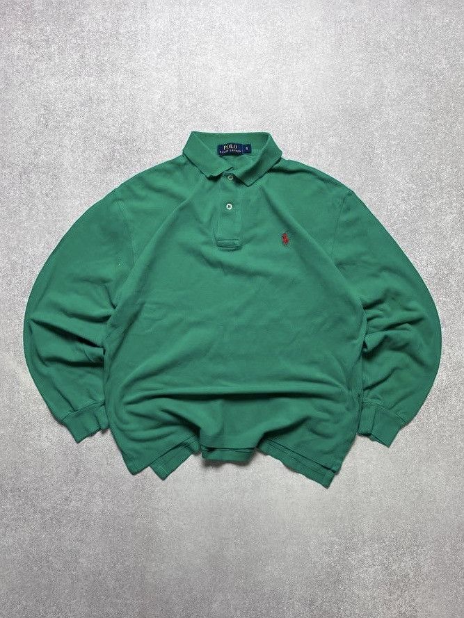 Polo Ralph Lauren VINTAGE POLO RALPH LAUREN BOXY RUGBY CHIEF KEEF STYLE SHIRT Size US S / EU 44-46 / 1 - 1 Thumbnail