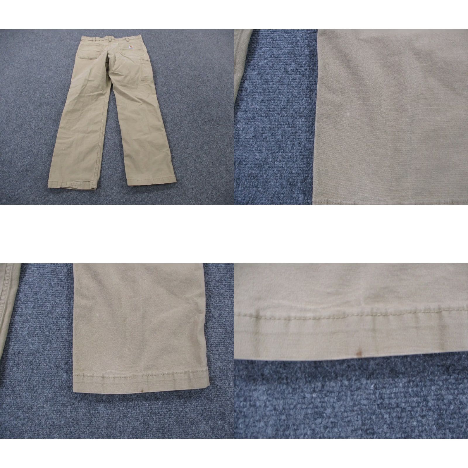 Carhartt Carhartt Pants Mens 36 X 34 Beige Khaki Relaxed Fit Canvas Utility Workwear Pants Size US 36 / EU 52 - 9 Thumbnail