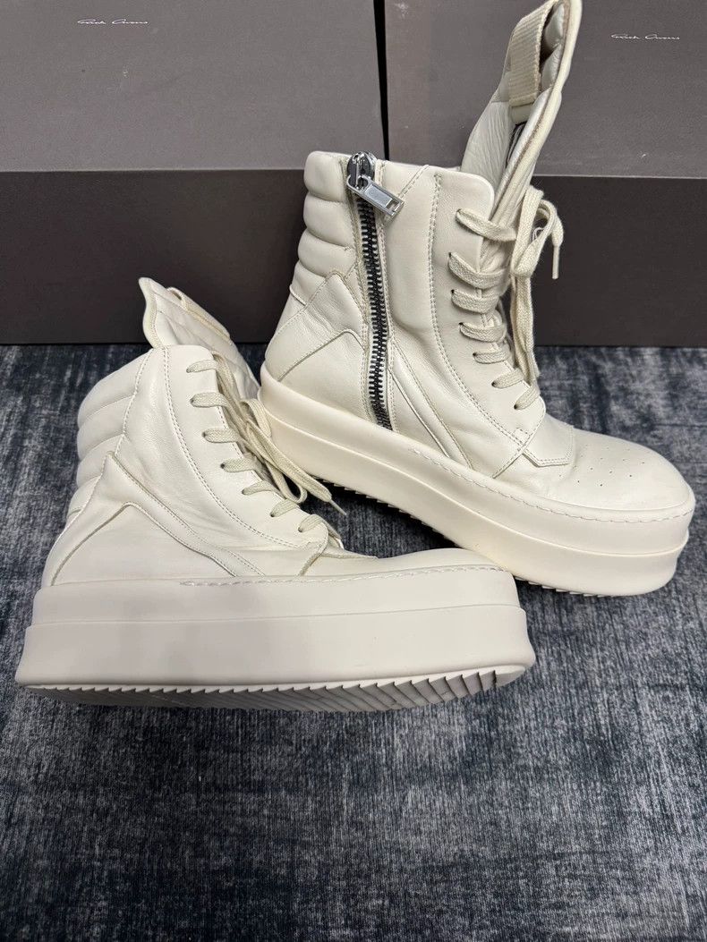 Rick Owens Rick Owens Main line pure white thick low inverted triangl Size US 6 / EU 39 - 3 Thumbnail