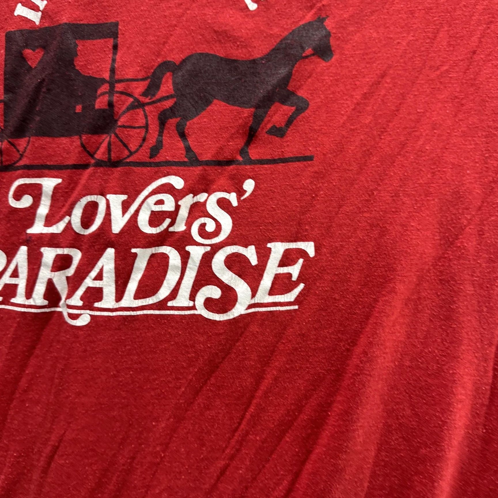 Paradise Vintage Hershey's Intercourse PA T-Shirt One Size Men's Novelty Souvenir 80s USA Size US M / EU 48-50 / 2 - 6 Thumbnail
