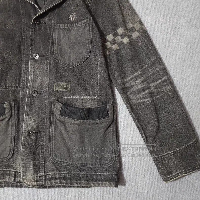 Neighborhood Neighborhood Black Denim Checkered Jacket Size US S / EU 44-46 / 1 - 4 Thumbnail