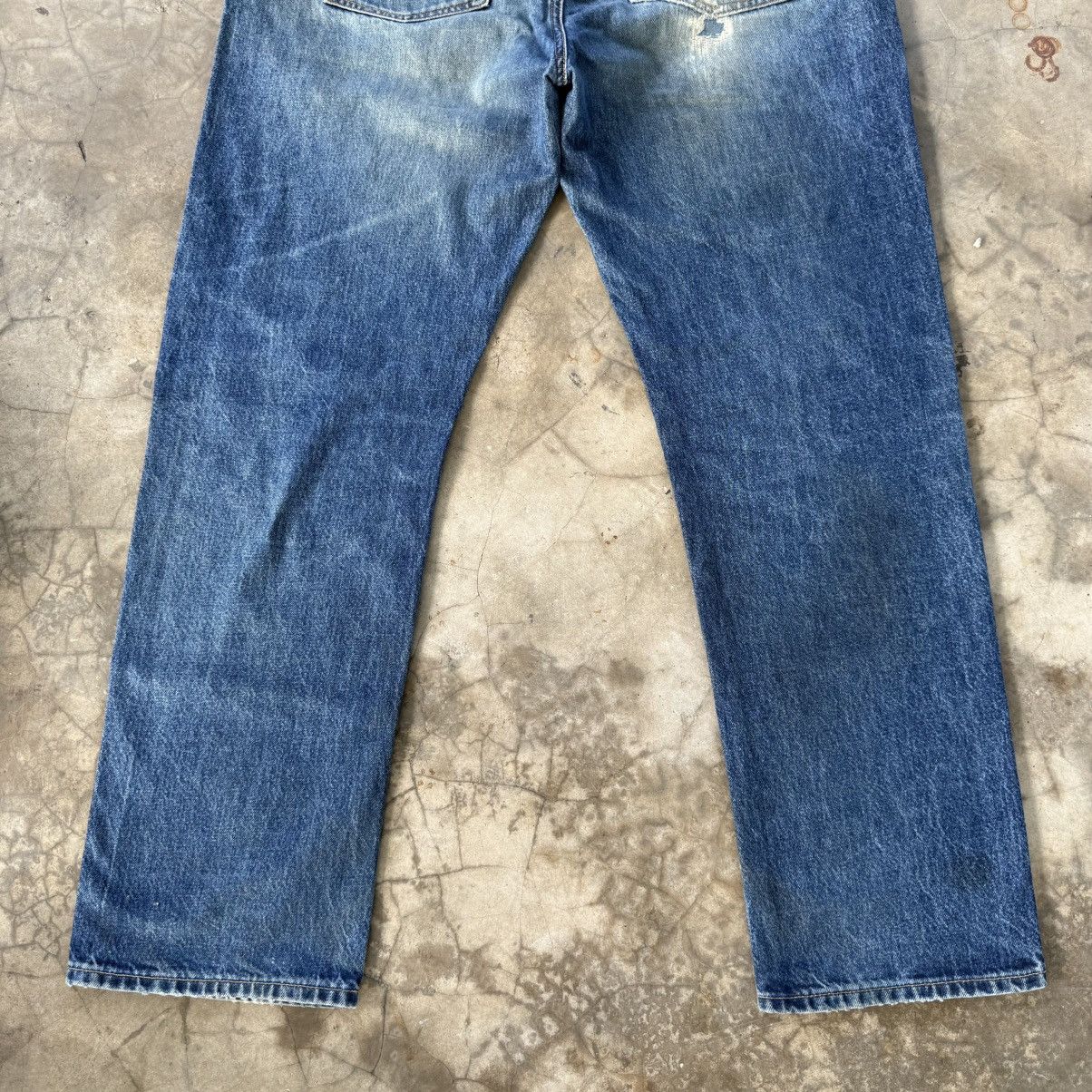 Japanese Brand W38 Vintage Japanese Rusty Mud Washer Denim Jean Pants Size US 38 / EU 54 - 10 Thumbnail