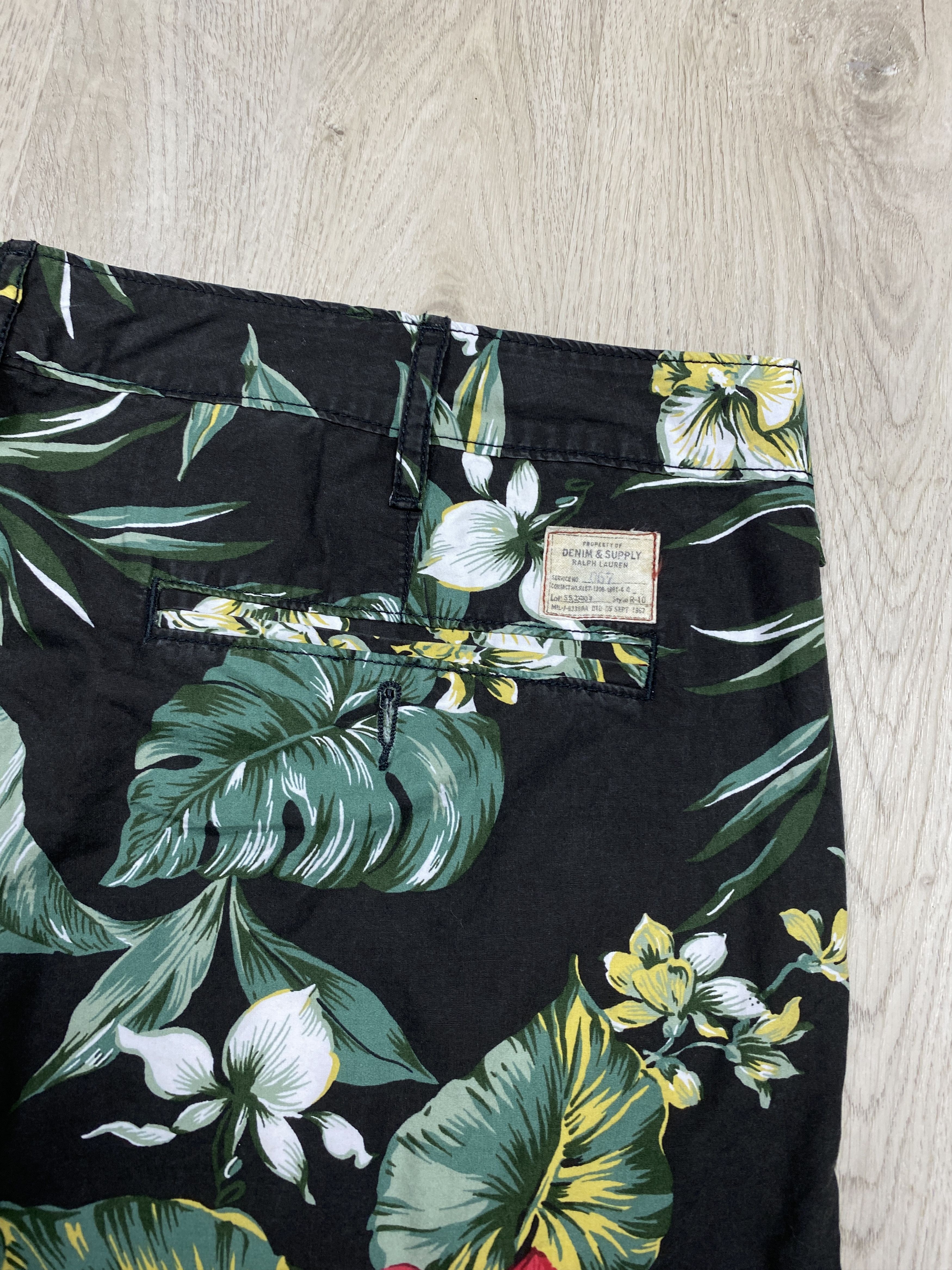 Denim & Supply Ralph Lauren Denim And Supply Polo Ralph Lauren Mens Floral Print Shorts Size US 38 / EU 54 - 7 Thumbnail